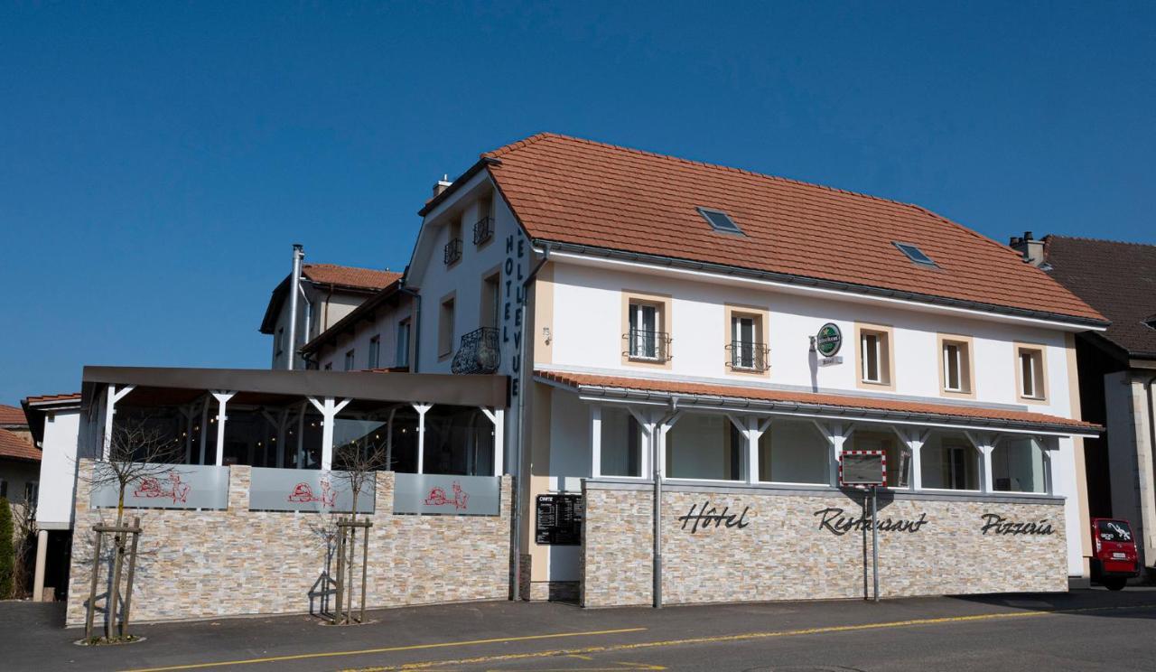 Hotel Bellavista "Bellevue" Saignelégier المظهر الخارجي الصورة
